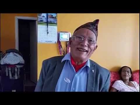 80 Years resettled Bhutanese voted first time in his life