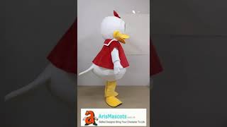 Daisy Duck Mascot Costume for Adult Wear Cartoon Character Costumes for Party