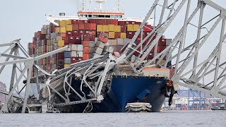 Ship Crashes Into Bridge, Causing It to Collapse