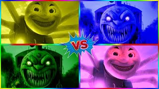 Choo Choo Charles Vs Cursed Thomos Exe 4 Colors 4 Music Part2