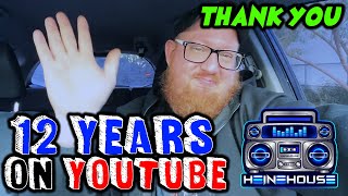 12 Years on YouTube, THANK YOU!!