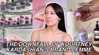 The Downfall Of Kourtney Kardashians Brand Lemme?? A Lawsuit..