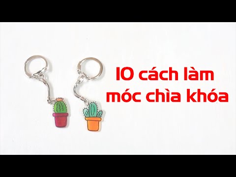 JIG – 10 Cách làm móc chìa khóa đáng yêu