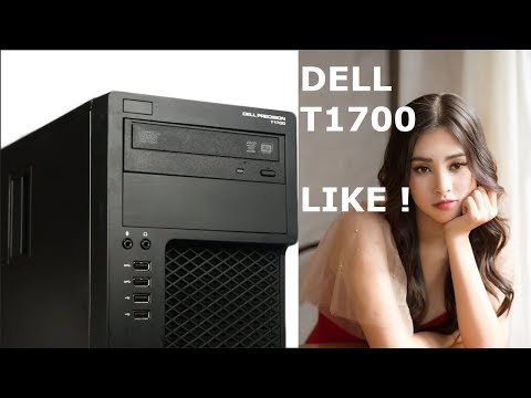 Giới Thiệu Máy Trạm Dell Precision T1700 | Dell Precision T1700 Unboxing & Review