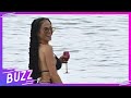 Natti Natasha posa topless y sexy en playa de Miami tras escándalo de foto desnuda | Buzz