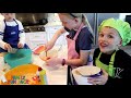 Kid Size Cooking: Rainbow Rice Krispies Treats