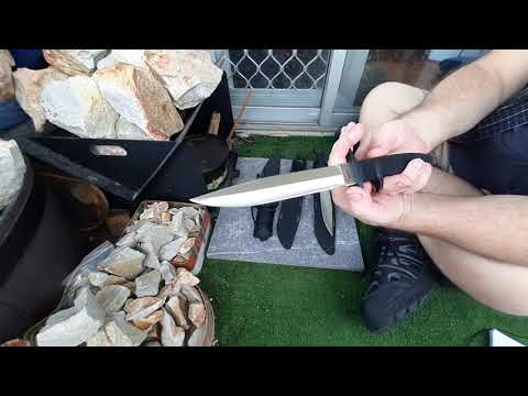 My sub-hilt fighting knives, and a discussion on them