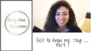 GET TO KNOW ME TAG- PART 1