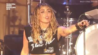Miley Cyrus - Party In The Usa Live At Primavera Sound Festival Hd