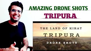 Indian Reaction On Tripura Drone Shots Aerial Beauty Of Tripura Mature Reactions