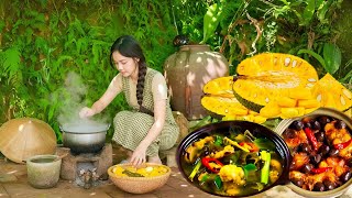 Nguyen Lam Anh Vietnamese Countryside Cooking Jackfruit & Loofah Feast From Tree To Table