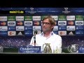 Pressekonferenz zum UEFA Champions League-Halbfinale gegen Re...