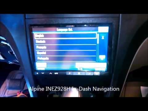 Chrysler Pacifica   In-dash Navigation Installation