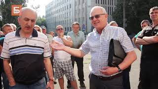 Видео Бахмут IN.UA - На Вистеке работники требуют выплаты зарплаты и увольнения директора от Громадське Бахмут, Бахмут, Украина