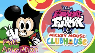 Friday Night Funkin Vs Mickey Mouse Clubhouse Full Intro Animation And Rap Battle