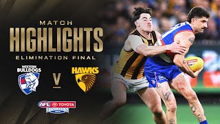 Western Bulldogs V Hawthorn Highlights Elimination Final, 2024 Afl