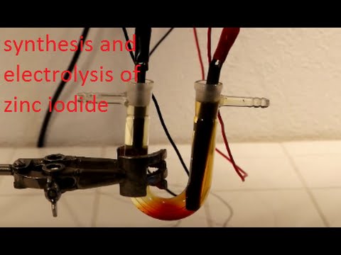 synthesis and decomposition of zinc iodide If you already have a zinc iodide solution, skip to 2:31 in this video i´ll show you how to make a zinc iodide solution out of the elements zinc and. synthesis and decomposition of zinc iodide If you already have a zinc iodide solution, skip to 2:31 in this video i´ll show you how to make a zinc iodide solution out of the elements zinc and.