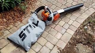 2017 Stihl Sh86 C Leaf Shredder Vac Hd Blower