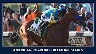 American Pharoah wins the Triple Crown - 2015 Belmont Stakes (G1) American Pharoah wins the Triple Crown - 2015 Belmont Stakes (G1)