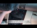 Video Mercedes C240 C-Class Radio W203 Double Din Radio Removal Pioneer Installation AutoToys.Com