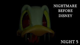 Nightmare Before Disney V3 Night 5 Noche 5 Fnaf Fan Game