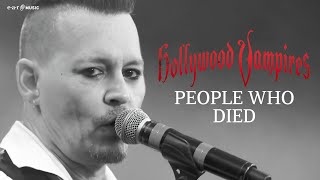 Hollywood Vampires 'People Who Died' - Official Video