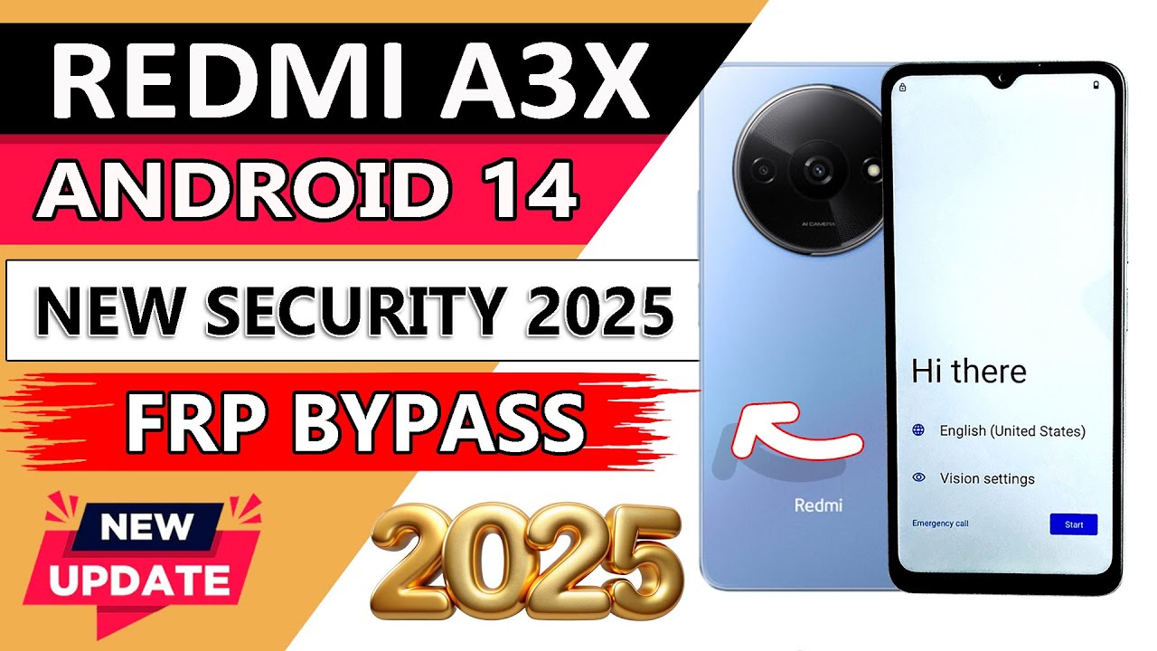 REDMI A3X FRP BYPASS/UNLOCK GOOGLE A/C WITHOUT PC | REDMI A3X FRP BYPASS/UNLOCK GOOGLE A/C WITHOUT PC |