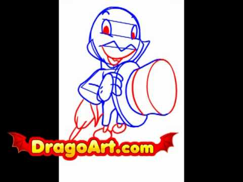 How to draw JIMINY CRICKET step by step instructions