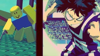 Boku No Hero Academia OP 2 Peace Sign ????????? ?? | Roblox Anime Opening 1