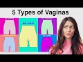 What are 5 Types of Vaginas in Females ?