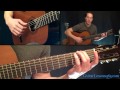 Classical Gas Guitar Lesson - Mason Williams - Part One