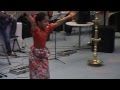 SANDINI SOMASKANDAN PERFORMING AT SPÅNGA CRICKET CLUB PARTY 2014 03 01