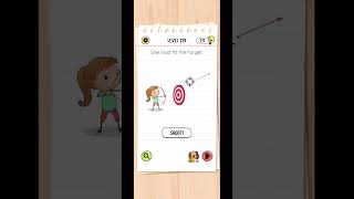 Level 279She Must Hit The Target. Brain Test