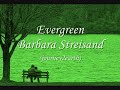 Evergreen-Barbara Streisand
