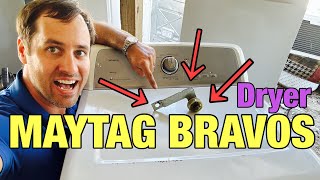 Cette Sécheuse Maytag Bravos Grince Fort Réparation Rapide Et Bon Marché De La Poulie De Courro...