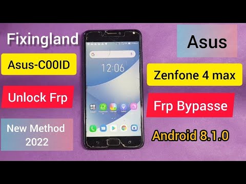 FRP bypass / Asus Zenfone 4 Max (X00ID) 8.1.0 FRP bypass FRP bypass / Asus Zenfone 4 Max (X00ID) 8.1.0 FRP bypass