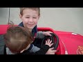 Lightning McQueen Power Wheels - Little Brother's First Ride