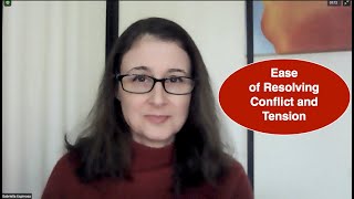 Ease of Resolving Conflict and Tension