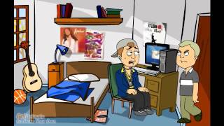 Derek Creates A Youtube Account While Grounded
