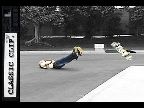 Skateboarder Hits Head Hard Classic Skateboard Slams #65