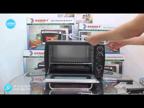 Lò nướng Sanaky VH509N Sanaky Electric Oven VH509N Unboxing and Review