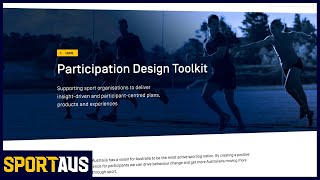 Introducing Sport Australia’s Participation Design Toolkit