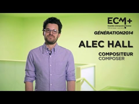 ECM+ Génération 2014 Alec Hall