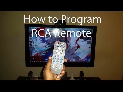 How To Program A Rca Remote Control To Tv