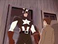Captain America & Wolverine save young Magneto from concentration camp (X-Men: Evolution)