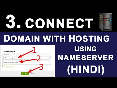 VIDEO : how to connect domain name with web hosting using nameserver | dns records explained in hindi - hey guys, this video is the 3rd part of my web development series in which i explain you how to connect or combine your domain ...