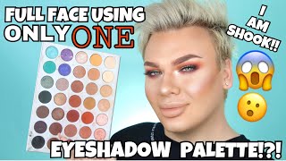 Full Face Using Only One Eyeshadow Palette Challenge Full Face Using Only One Eyeshadow Palette Challenge
