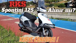 Rks Sponti̇ni̇ 125 Çanta Demi̇ri̇ Ruhsata İşli̇ Gelen Kurye Motoru Alinir Mi?