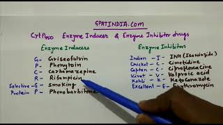 Enzyme Inducer And Inhibitors