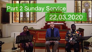 22/03/2020 Part 2-Sunday Service IEC Helsinki Finland